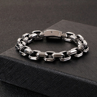 Retro Curb Link Chain Bracelet