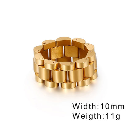 Watch Link Chain Ring