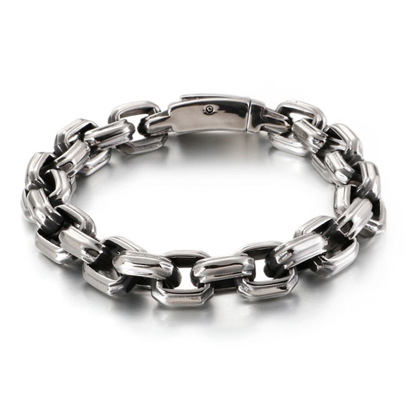 Retro Curb Link Chain Bracelet