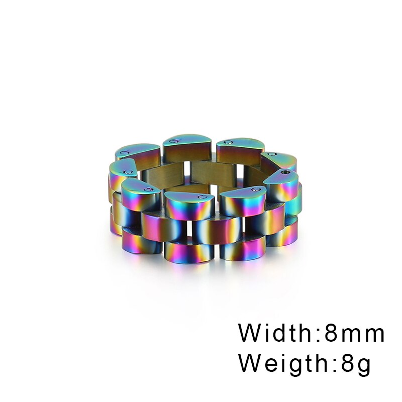 Watch Link Chain Ring