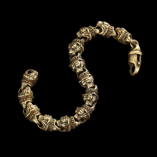 Tiger Chain Mens Bracelet