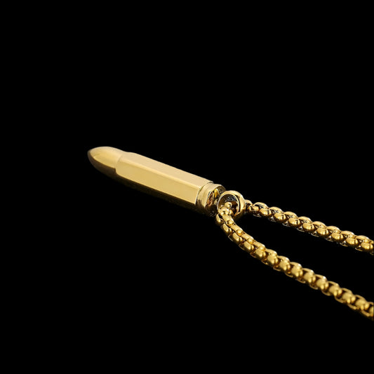 Bullet Pendant Necklace