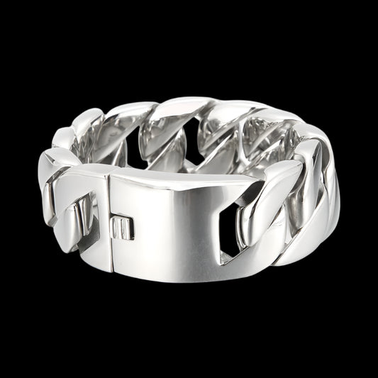 Huge Chunky Cuban Chain Mens Bracelet