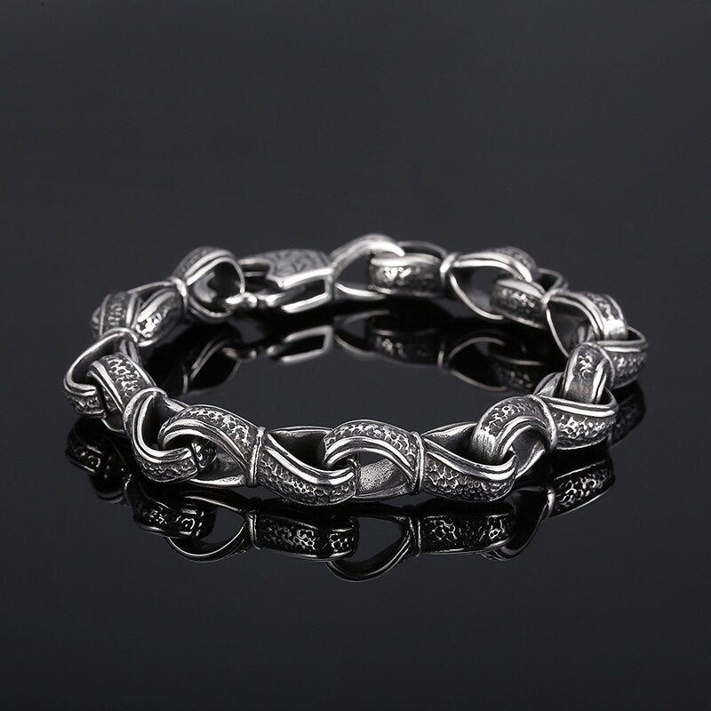 Ancient Warrior Hand-Roughed Bracelet