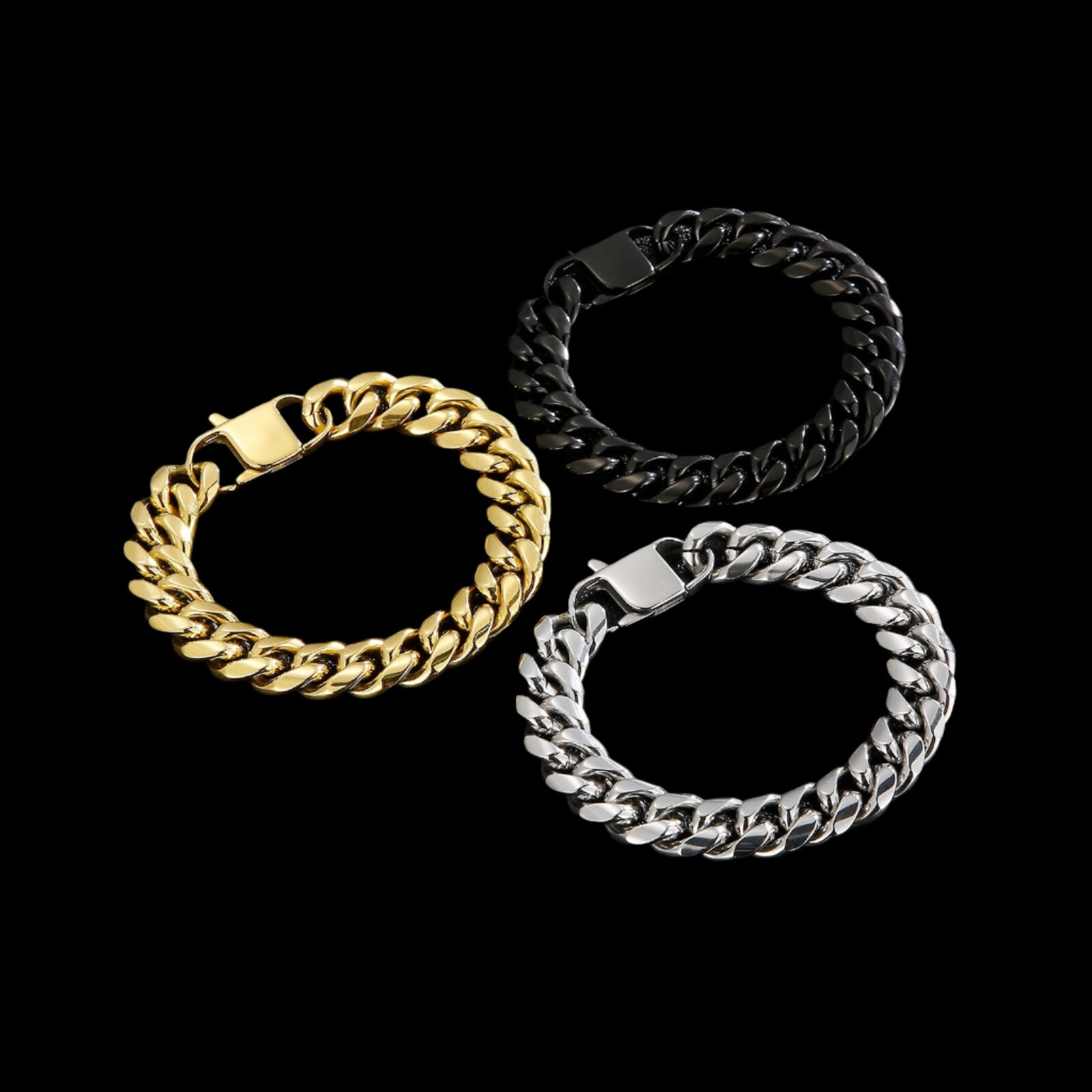 Simple Cuban Chain Bracelet