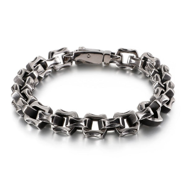 Retro Curb Link Chain Bracelet